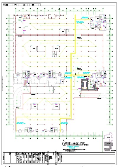 地下车库一弱电CAD图纸