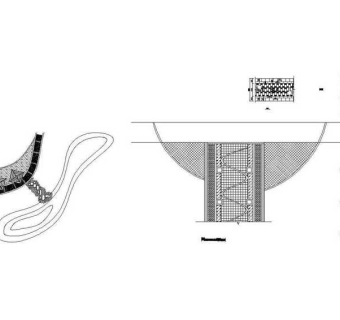 CAD西安公园景观D-24~D图纸
