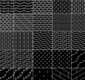 cad填充图案图片