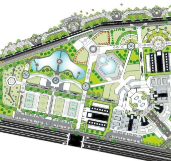 小区平面图CAD图纸