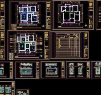 平面户型CAD设计图