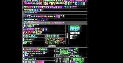 CAD常用素材立面图库及平面图库3D模型