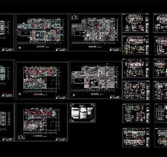 星级酒店CAD装修图
