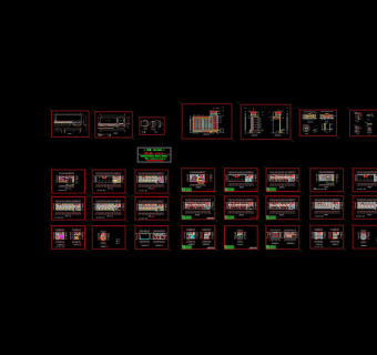 某宾馆装饰设计图cad图纸
