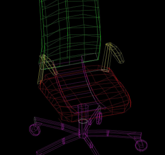椅子cad模型素材