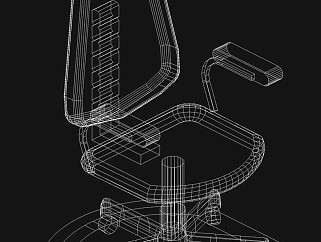 座椅cad模型图纸