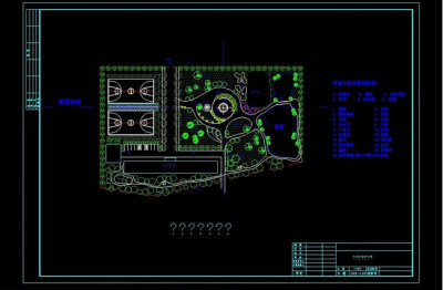 园林景观CAD图纸