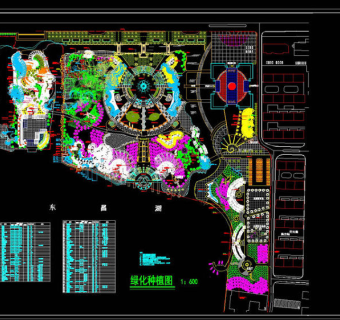 聊城种植cad景观图