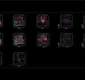 嘉兴欧式室内设计装修平面图CAD图纸