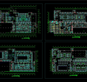 某酒店ktv布置图CAD图纸