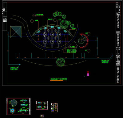 花园CAD景观图纸