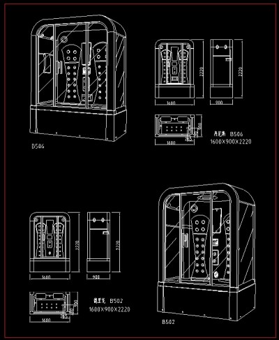 cad蒸汽桑拿房