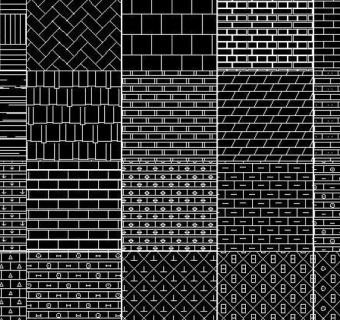 cad自定义填充图案图片