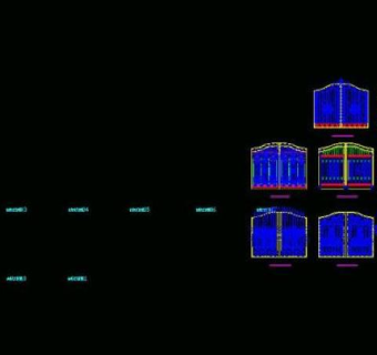 古门cad建筑图纸大全图片