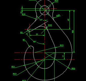 吊钩CAD图纸