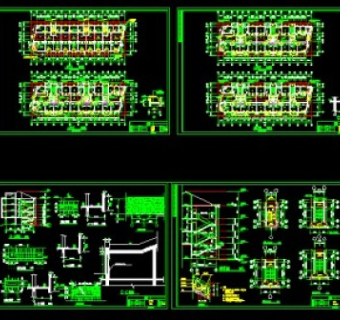 住楼全套CAD建筑图