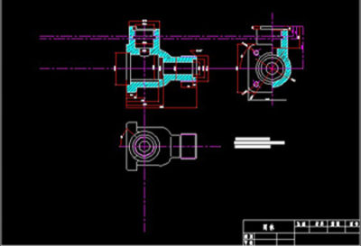 阀体CAD图纸