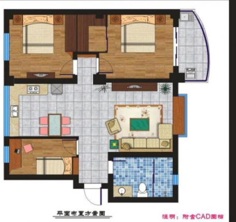 室内设计平面布置图（附cad图档）图片