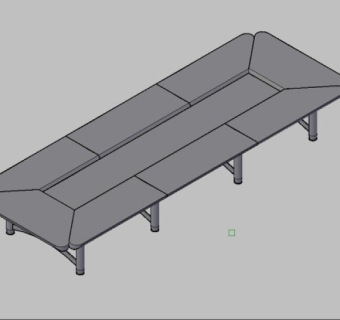 CAD绘制的会议桌
