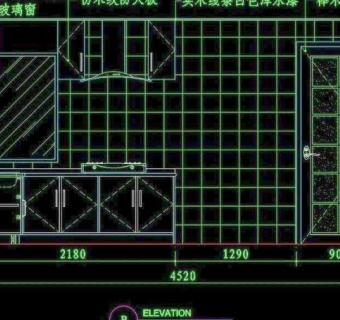 cad设计之厨房图片