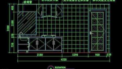 cad设计之厨房图片