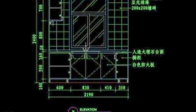 cad设计之厨房图片