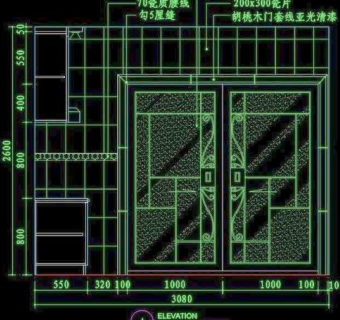cad设计之厨房图片