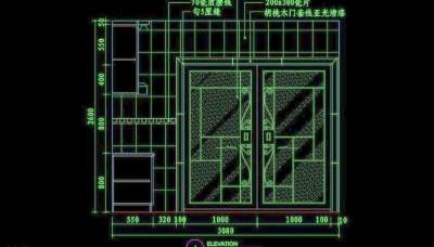 cad设计之厨房图片