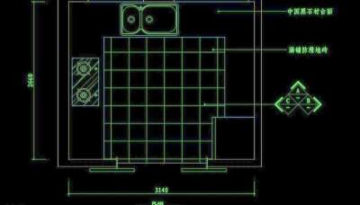 cad设计之厨房图片