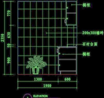 cad设计之厨房图片