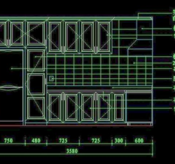 cad设计之厨房图片