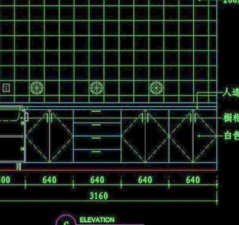cad设计之厨房图片