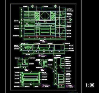 cad设计之厨房图片