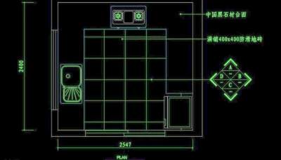 cad设计之厨房图片