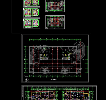 高层建筑CAD施工图