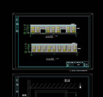 张家港汽车配件厂房CAD施工图纸