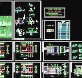 社区活动中心CAD详图经典实例