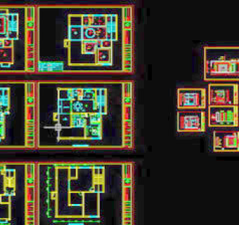 欧式风格别墅CAD详图经典实例