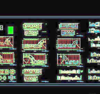 沿街商铺与大型商场CAD素材-3