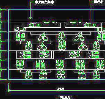 鞋帽类道具图块、cad详图免费下载20090313更新-19