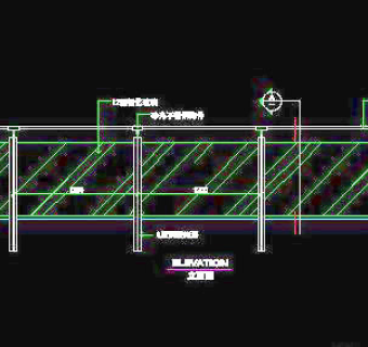 栏杆cad详图、装饰构造cad详图、施工图纸免费下载-18