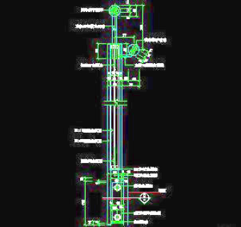 栏杆cad详图、装饰构造cad详图、施工图纸免费下载-15