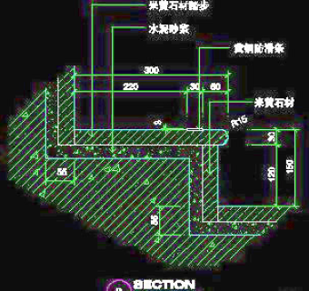 楼梯cad详图、装饰构造cad详图素材20090310更新-14