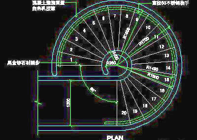 楼梯cad详图、装饰构造cad详图素材20090310更新-47