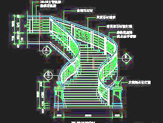 楼梯cad详图、装饰构造cad详图素材20090310更新-15