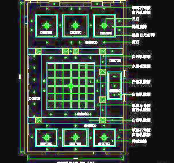 品餐饮类空间实例、西餐厅cad详图素材20090306更新-7