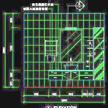 别墅实例、中式风格场景cad详图素材20090223更新-55