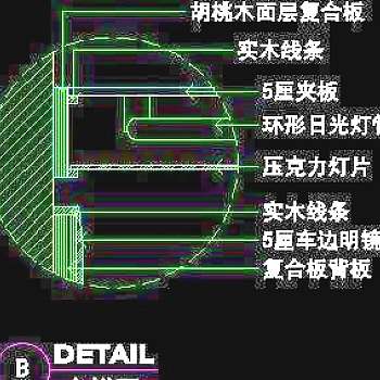 别墅实例、中式风格场景cad详图素材20090223更新-4