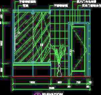 别墅实例、中式风格场景cad详图素材20090223更新-54