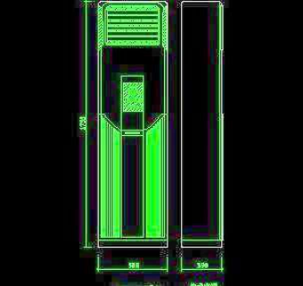 空调图块、洗衣机电冰箱图块、洗碗机引水机图块、厨房电器cad图块19